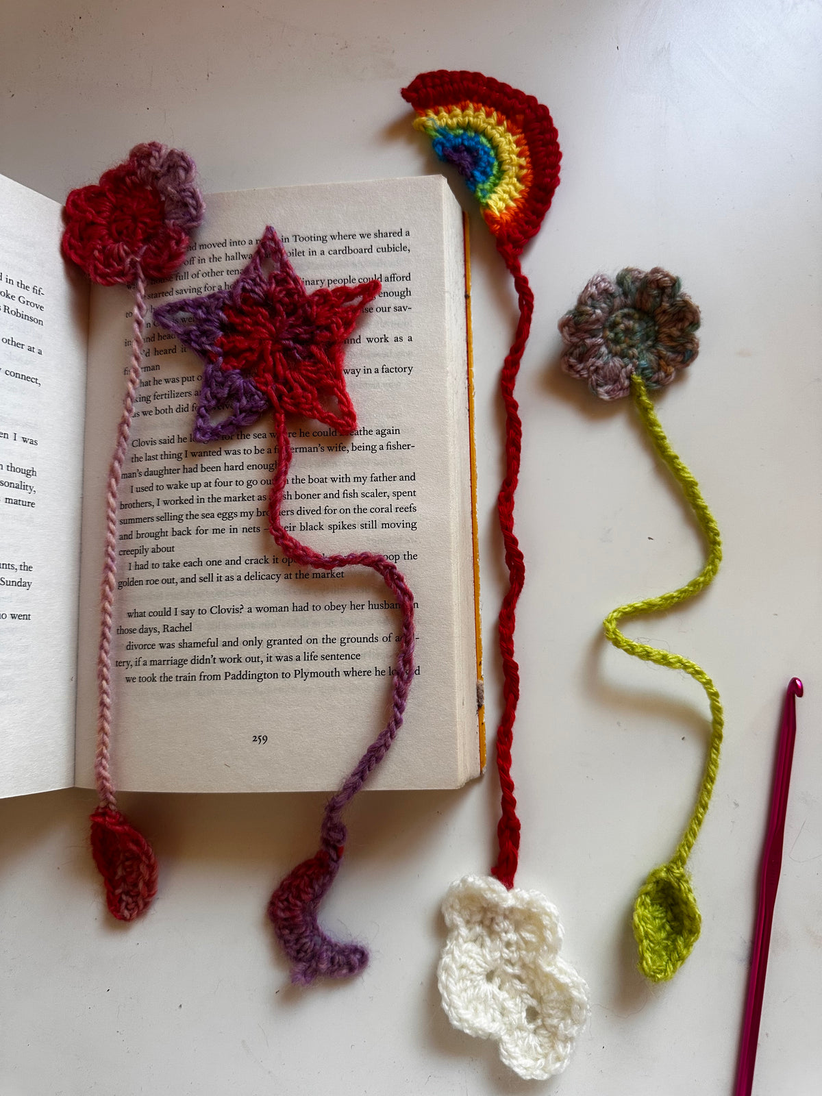 Crochet Bookmarks Pattern